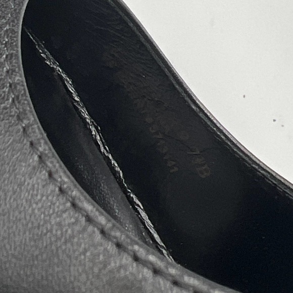 Cole Haan Nike Air Black Platform Peep Toe Pumps  sz  7 1/2 - Picture 6 of 9